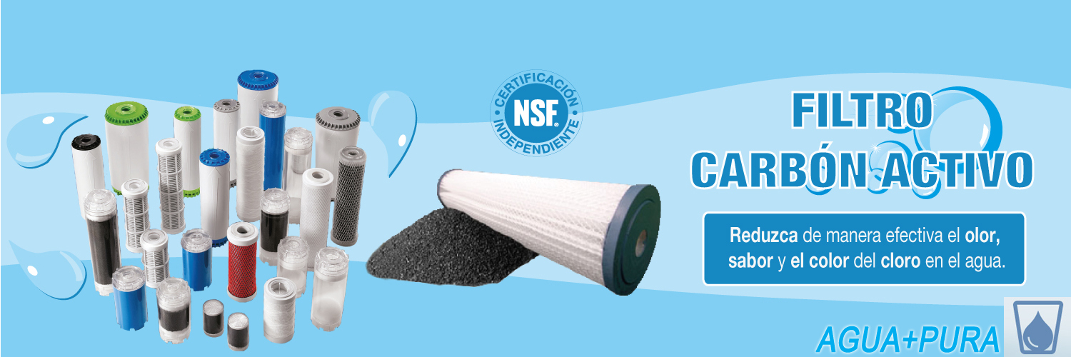 Filtros de Carbon Activado